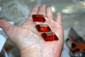 CBD rectangular candies in hand DSC_0011
